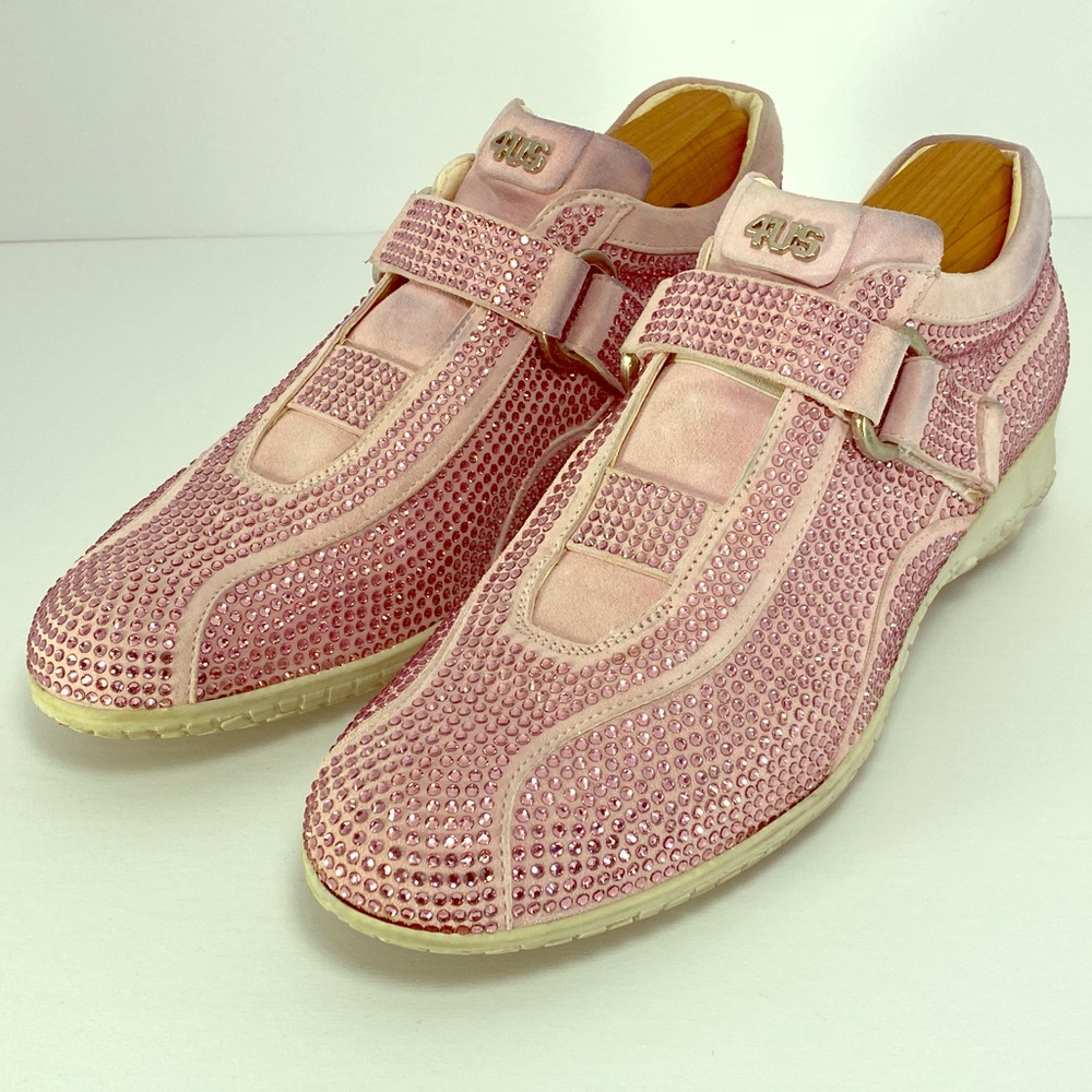 Paciotti 4US - Women’s Rhinestone Sneakers - US 10